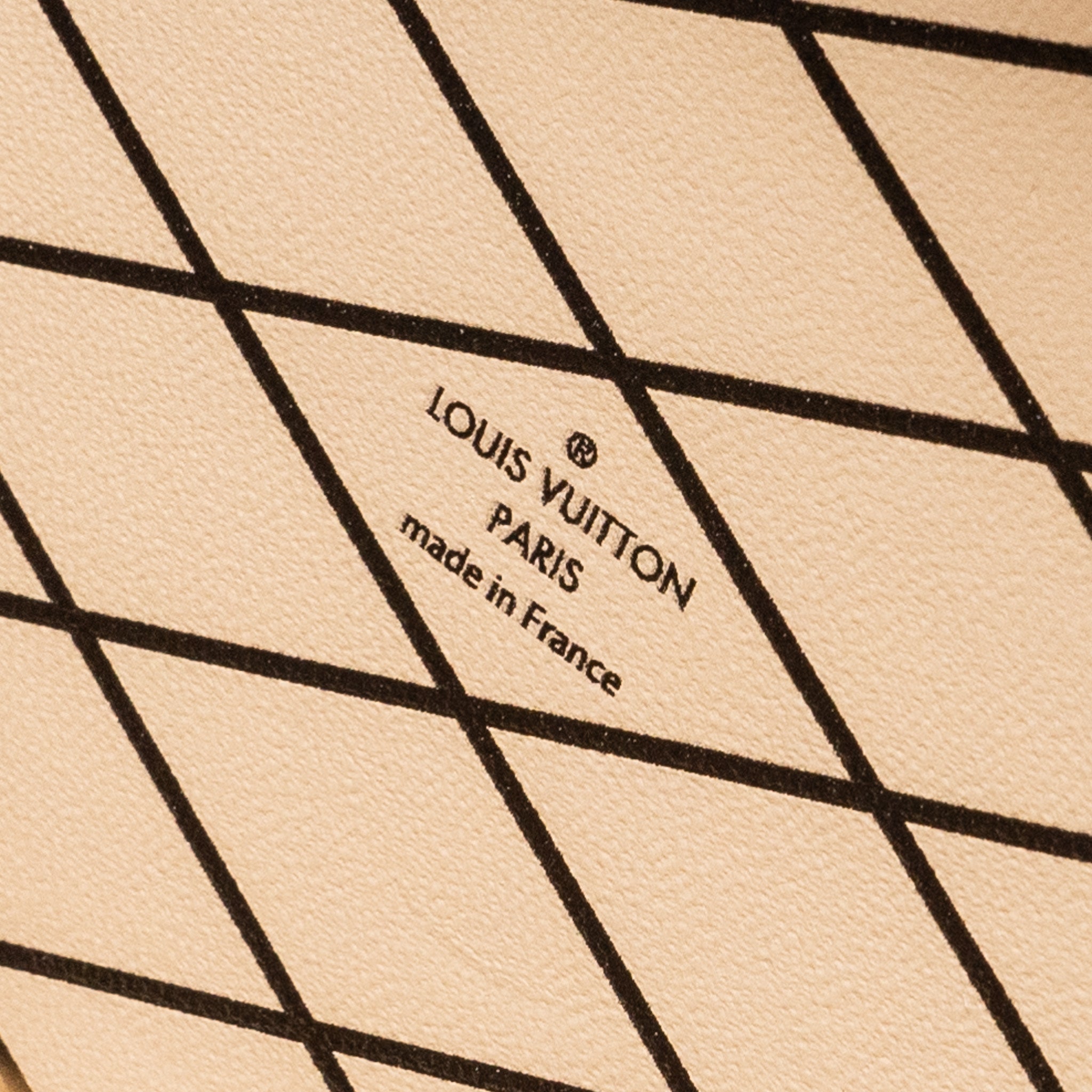 LOUIS VUITTON PETITE MALLE MONOGRAM REVERSE CANVAS GHW