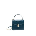 BVLGARI SERPENTI FOREVER TOP HANDLE BAG DARK GREEN
