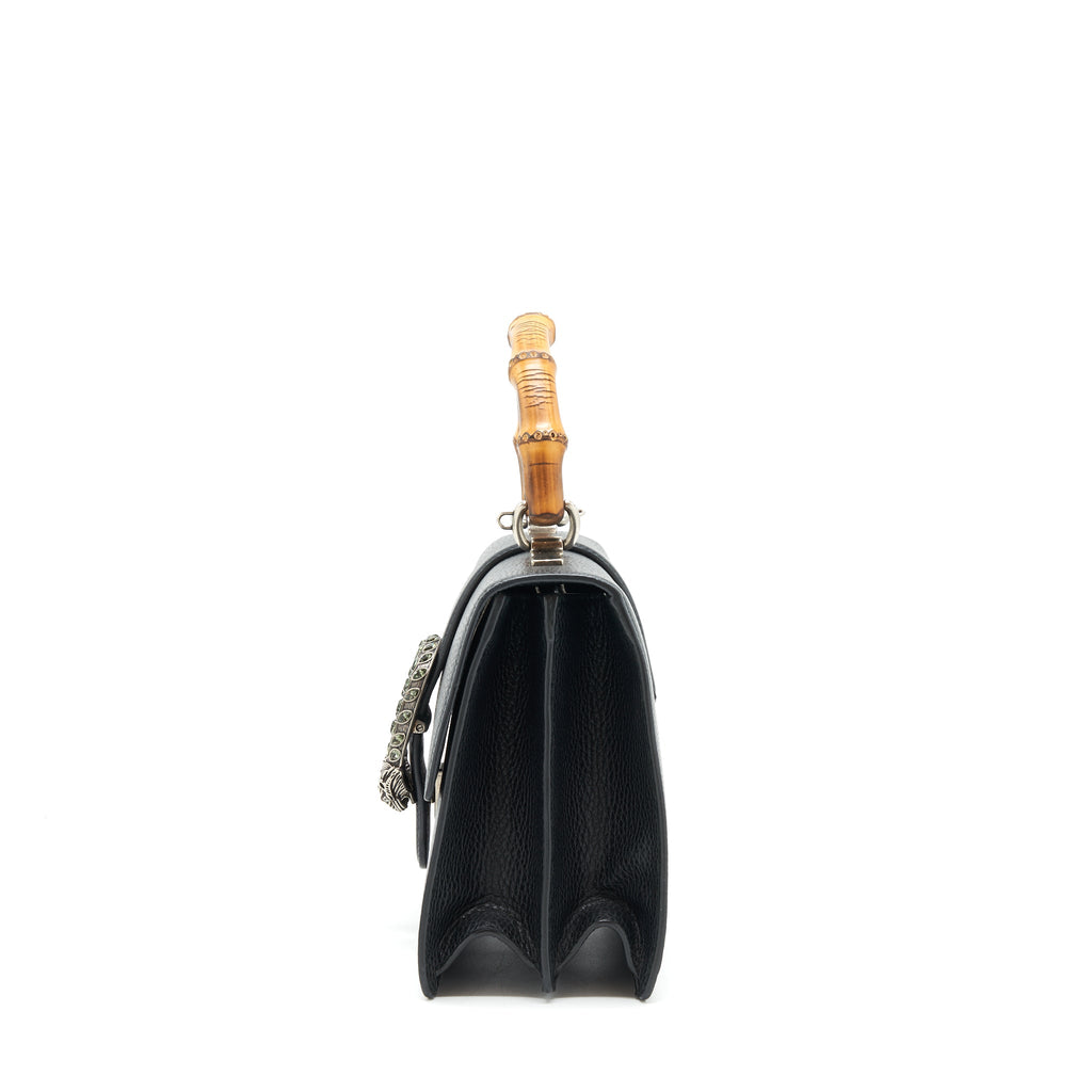 GUCCI BAMBOO 1947 DIONYSUS TOP HANDLE BAG BLACK