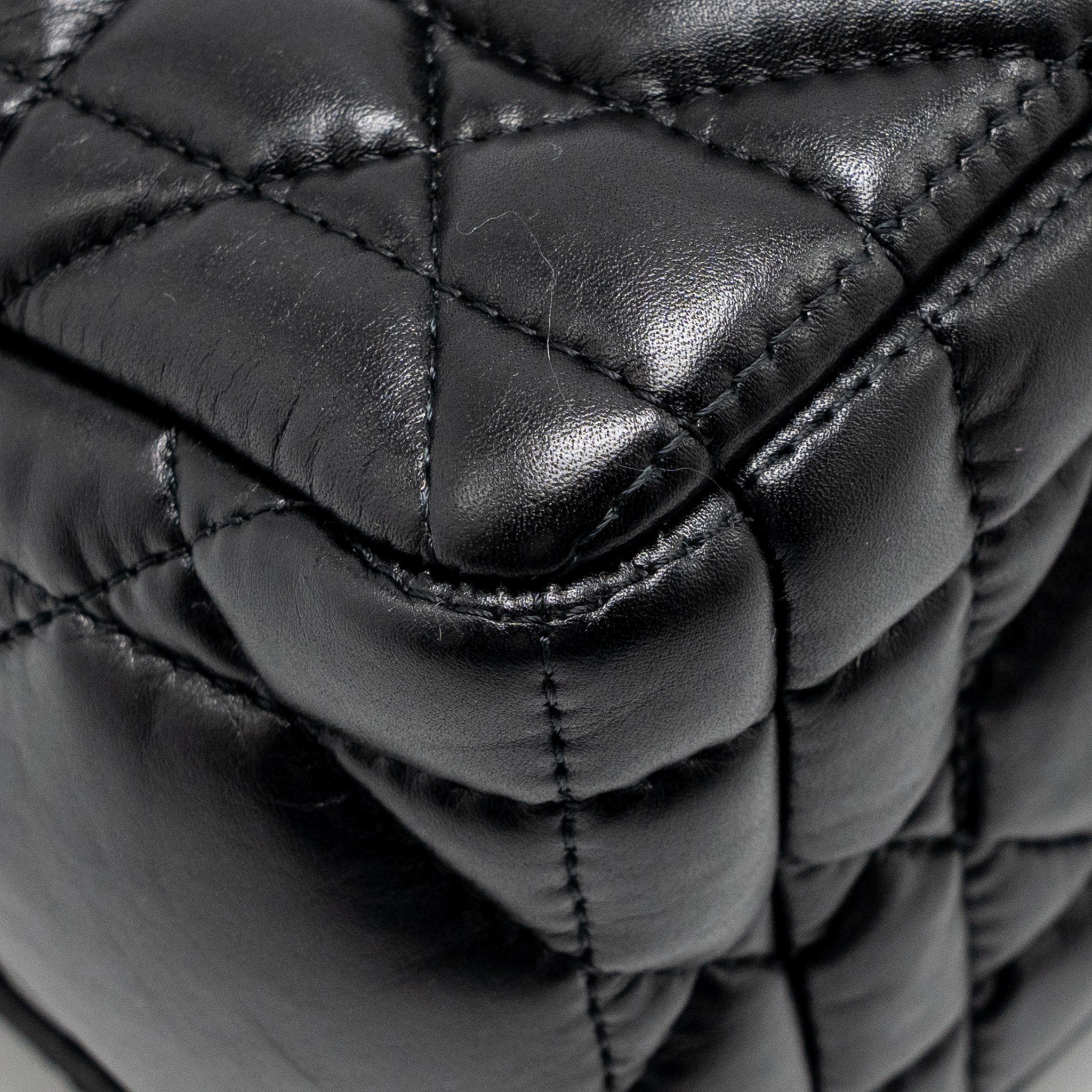 DIOR MEDIUM DIOR CARO BAG CALFSKIN SO BLACK
