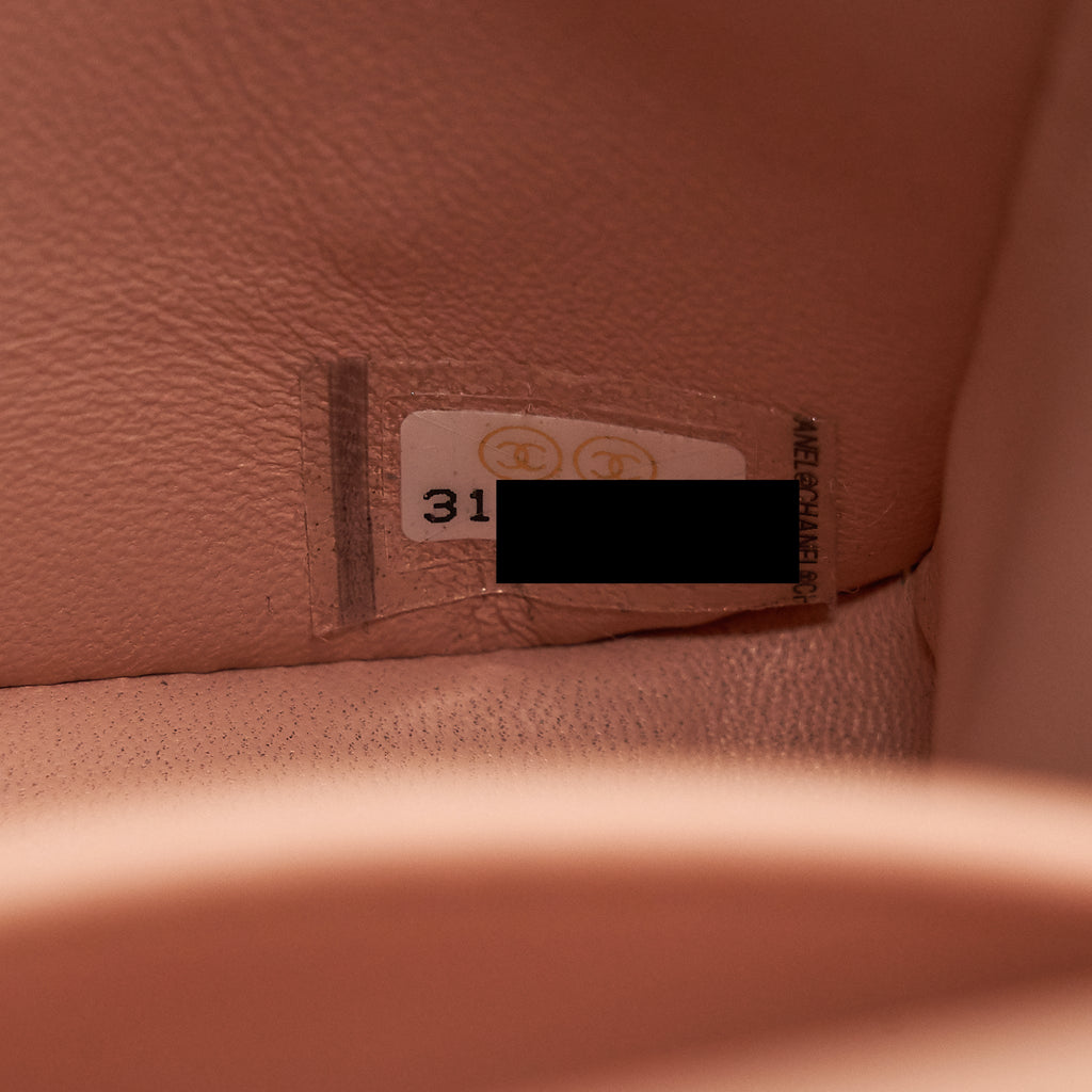 CHANEL SMALL CLASSIC DOUBLE FLAP BAG LAMBSKIN PINK LGHW