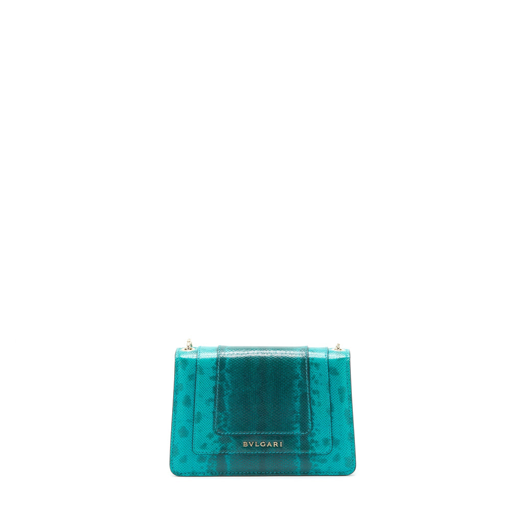 BVALGARI SERPENTI FOREVER CROSSBODY MINI BAG KARUNG GREEN