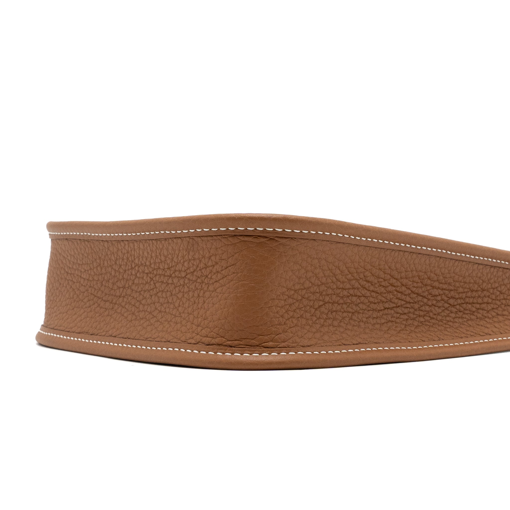 HERMES MINI EVELYNE CLEMENCE GOLD/BLANC SHW
