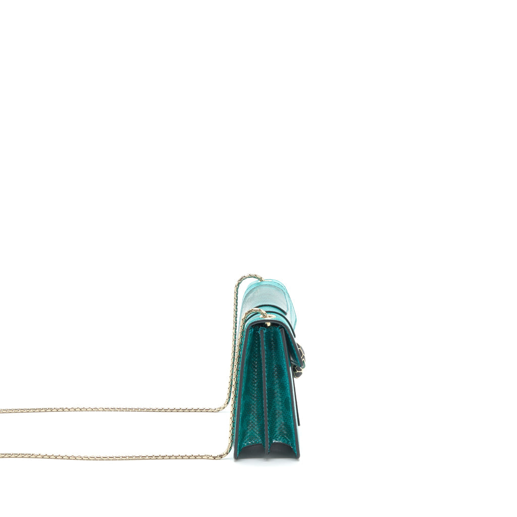 BVALGARI SERPENTI FOREVER CROSSBODY MINI BAG KARUNG GREEN
