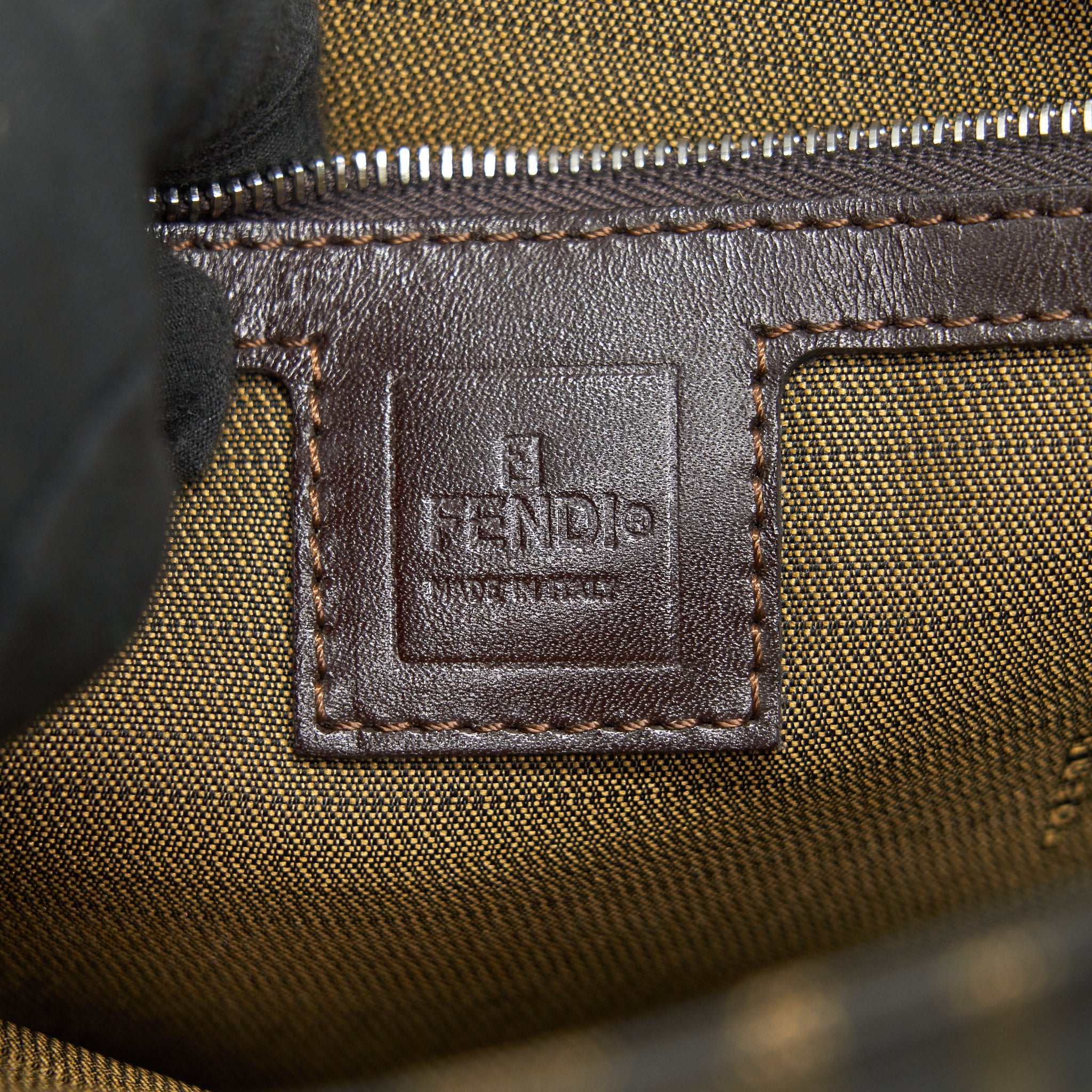 FENDI VINTAGE ZUCCA TOTE BAG
