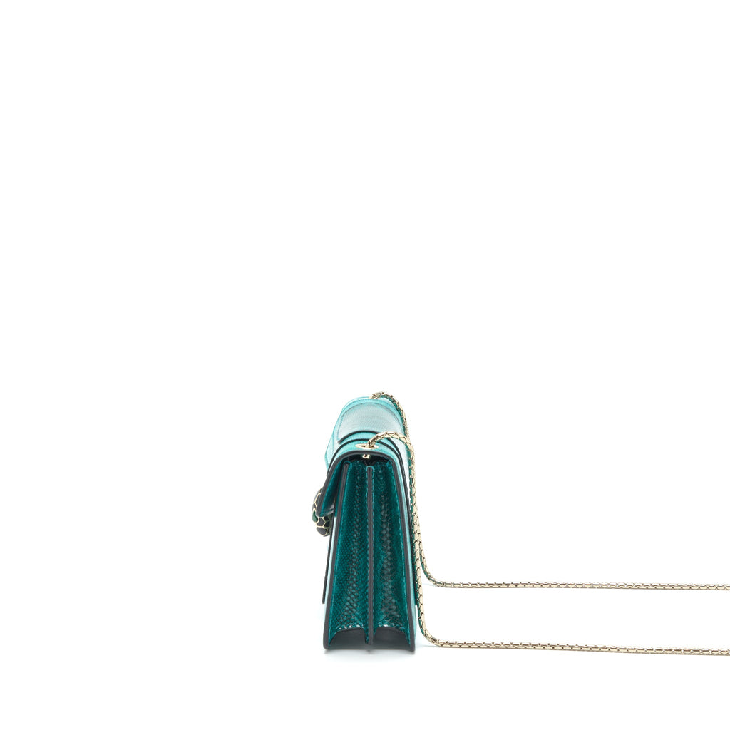 BVALGARI SERPENTI FOREVER CROSSBODY MINI BAG KARUNG GREEN