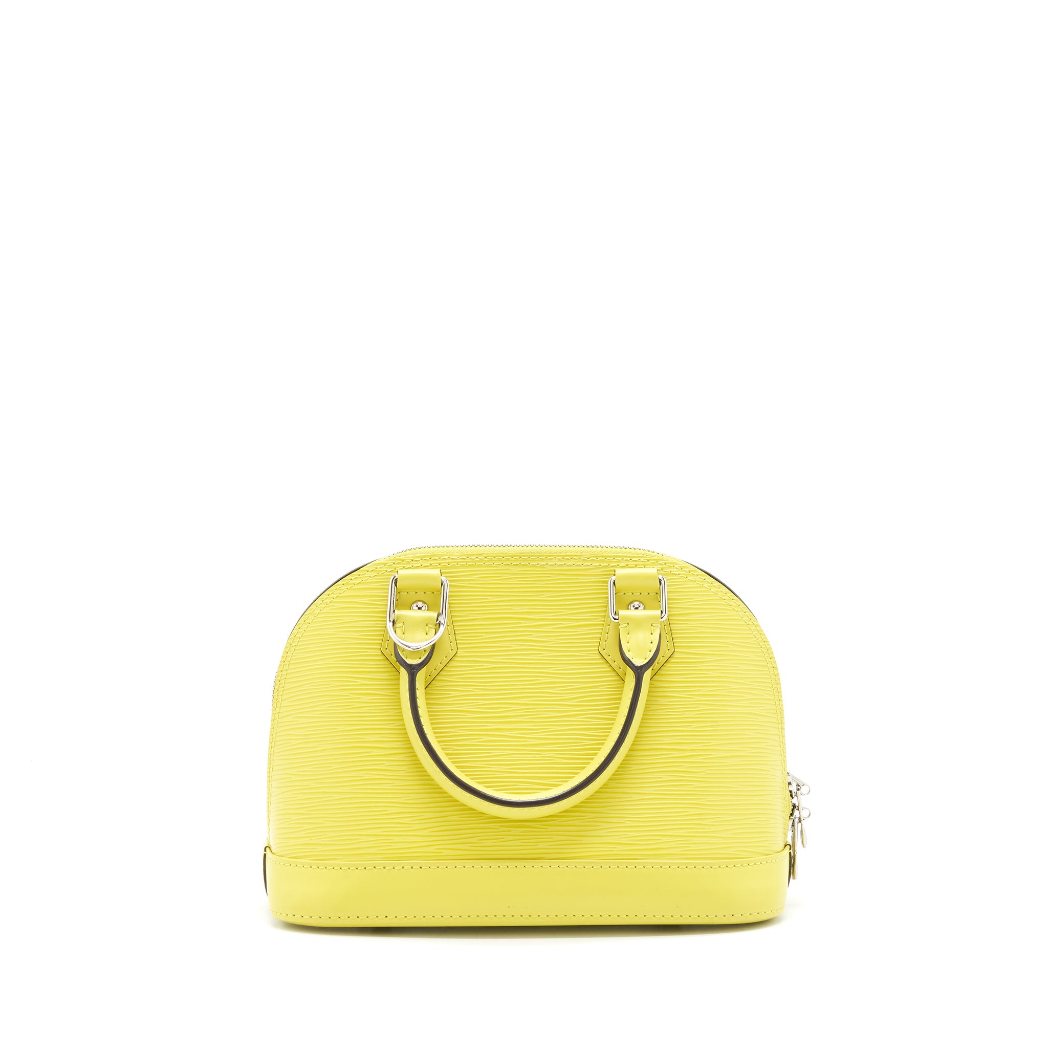LOUIS VUITTON ALMA BB EPI YELLOW