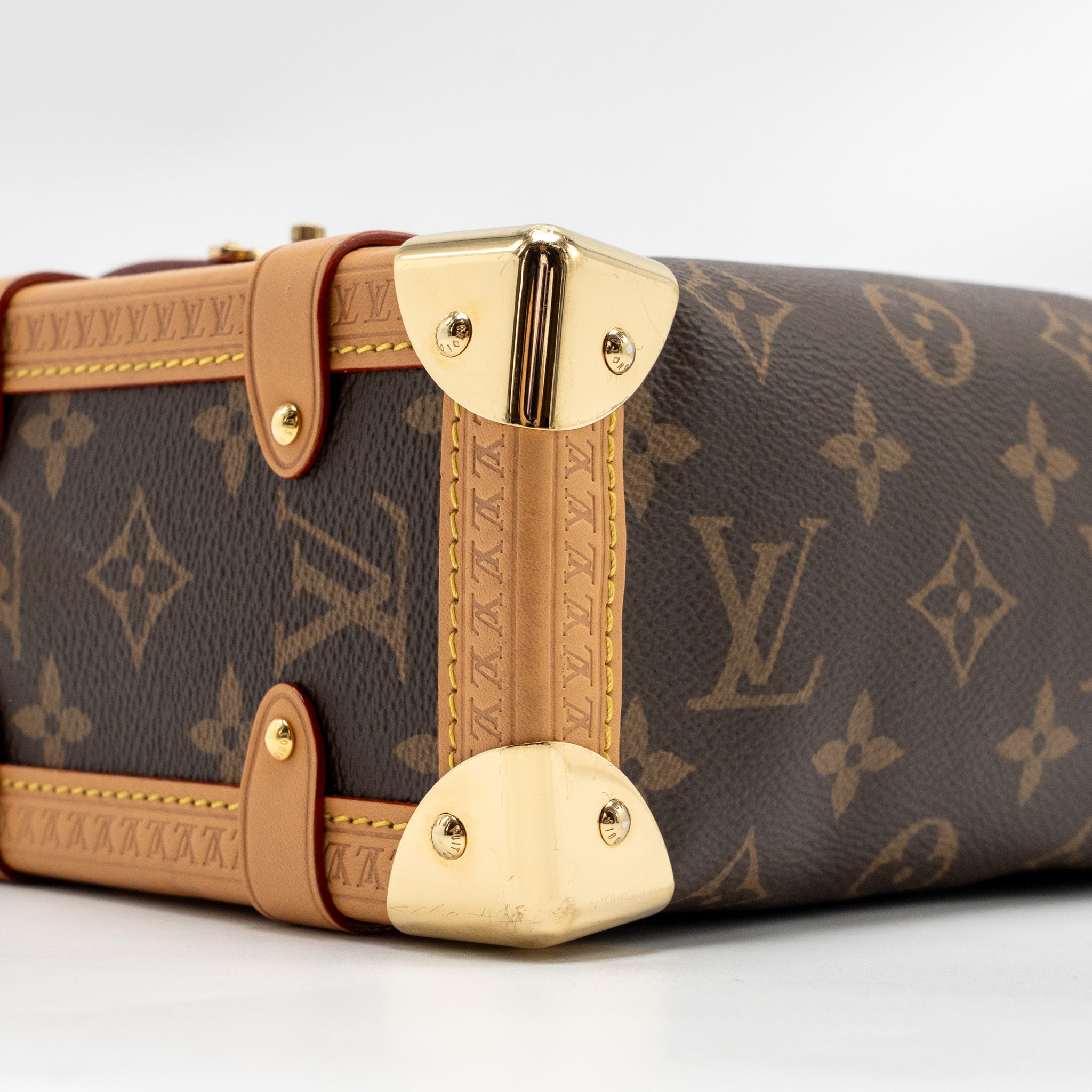 LOUIS VUITTON SIDE TRUNK MM MONOGRAM CANVAS GHW