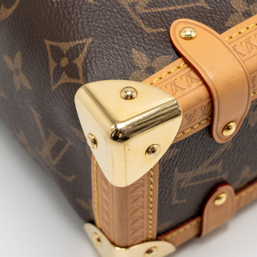 LOUIS VUITTON SIDE TRUNK MM MONOGRAM CANVAS GHW