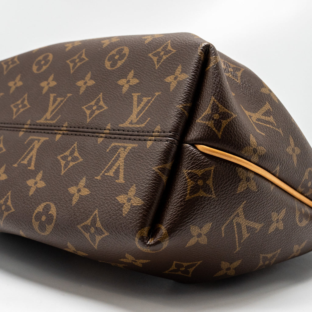 LOUIS VUITTON TURENNE PM BAG MONOGRAM CANVAS BROWN GHW