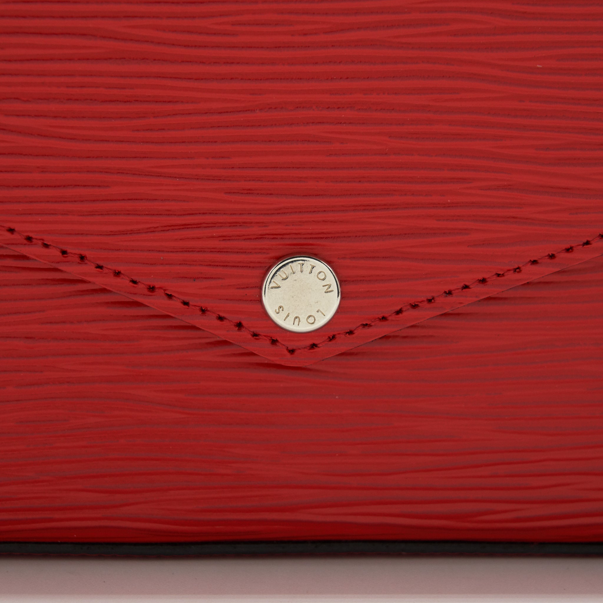 LOUIS VUITTON FELICIE POCHETTE RED SHW