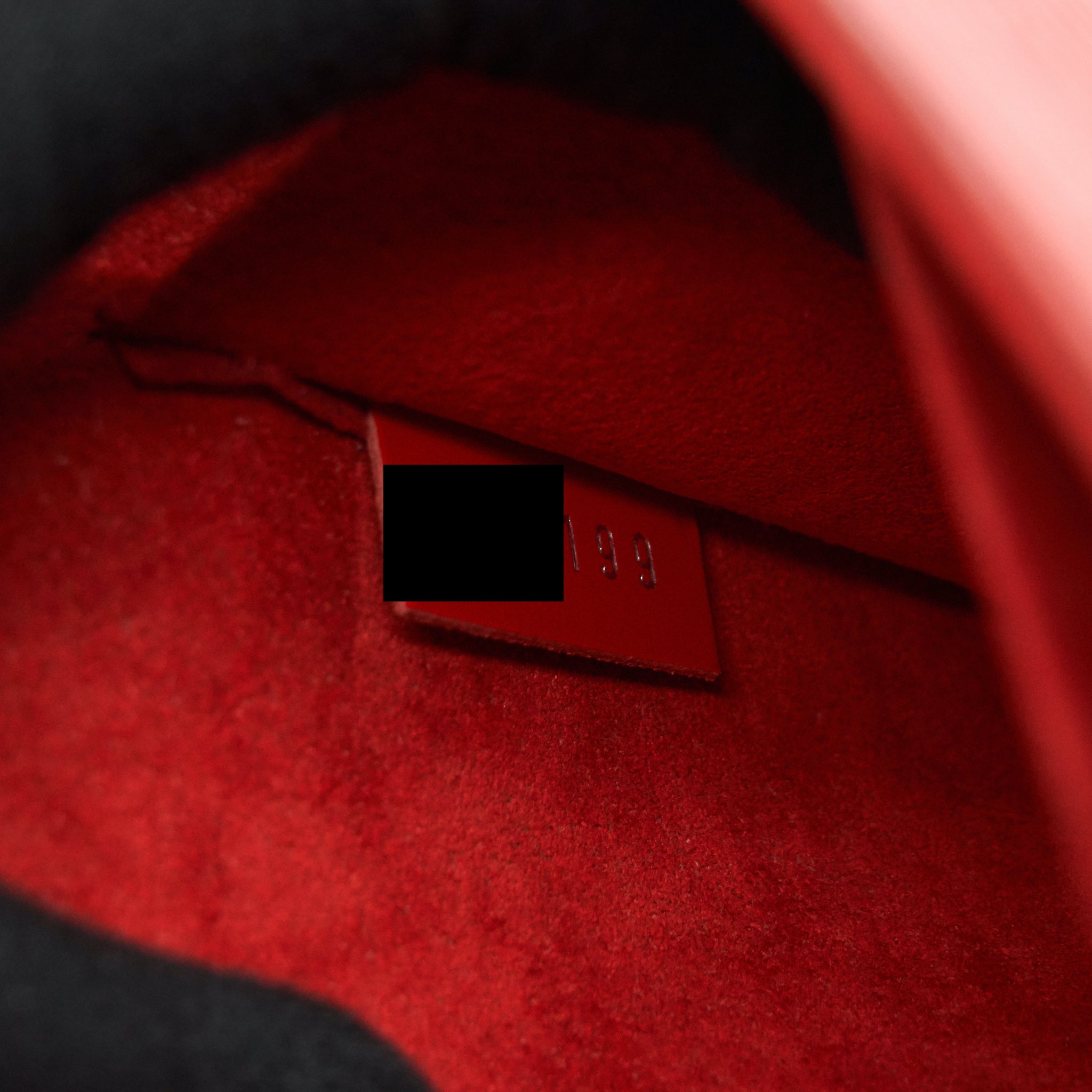 LOUIS VUITTON FELICIE POCHETTE RED SHW