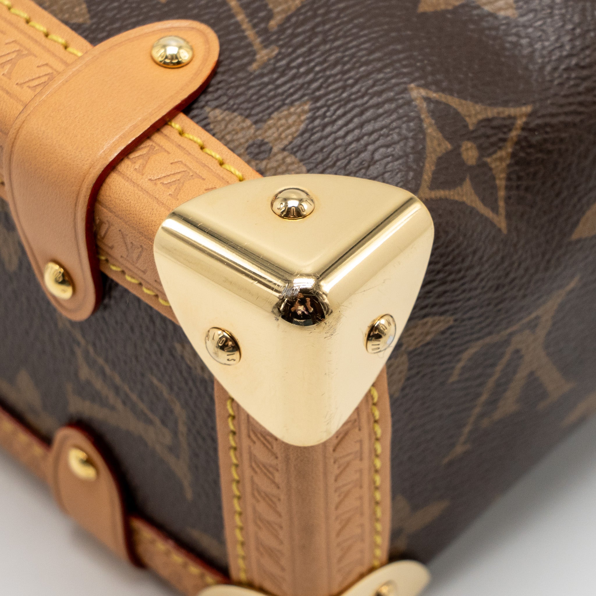 LOUIS VUITTON SIDE TRUNK MM MONOGRAM CANVAS GHW