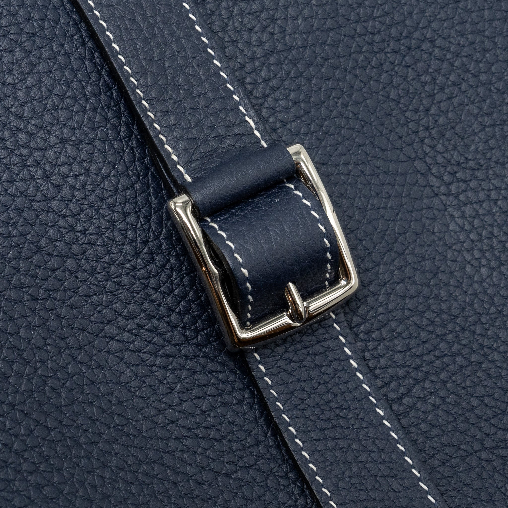 HERMES HALZAN 31 CLEMENCE BLUE NUIT SHW