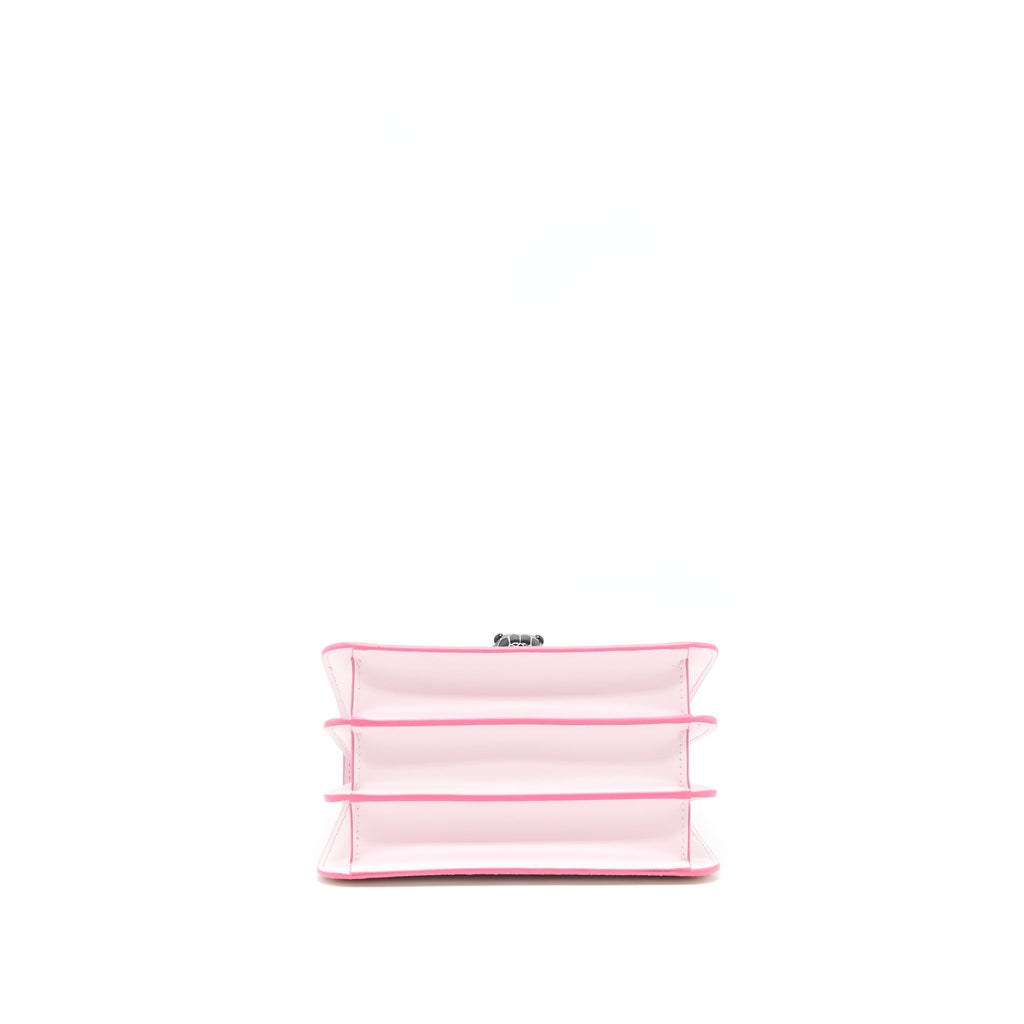 BVLGARI SERPENTI FOREVER BAG ROSA DI FRANCIA CRYSTAL GALUCHAT