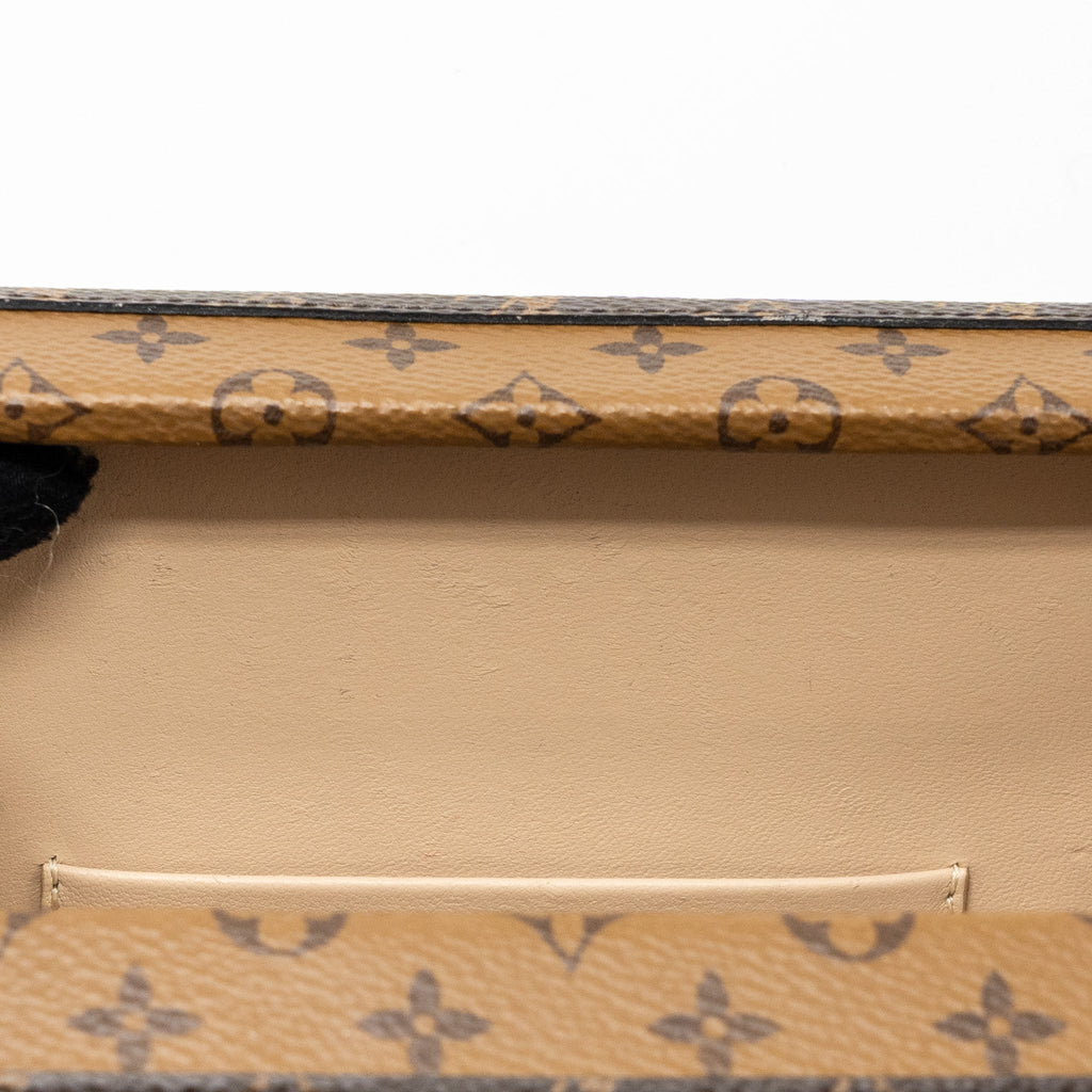LOUIS VUITTON PETITE MALLE MONOGRAM REVERSE CANVAS GHW
