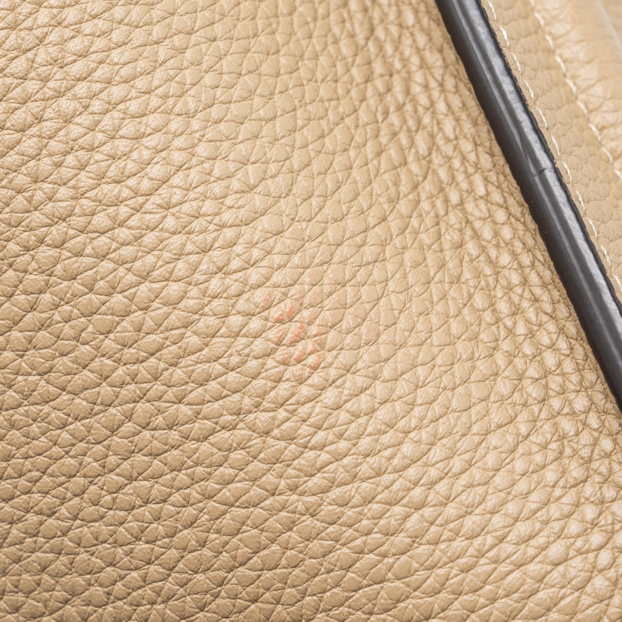 CELINE MICRO LUGGAGE BAG CALFSKIN DUNE SHW