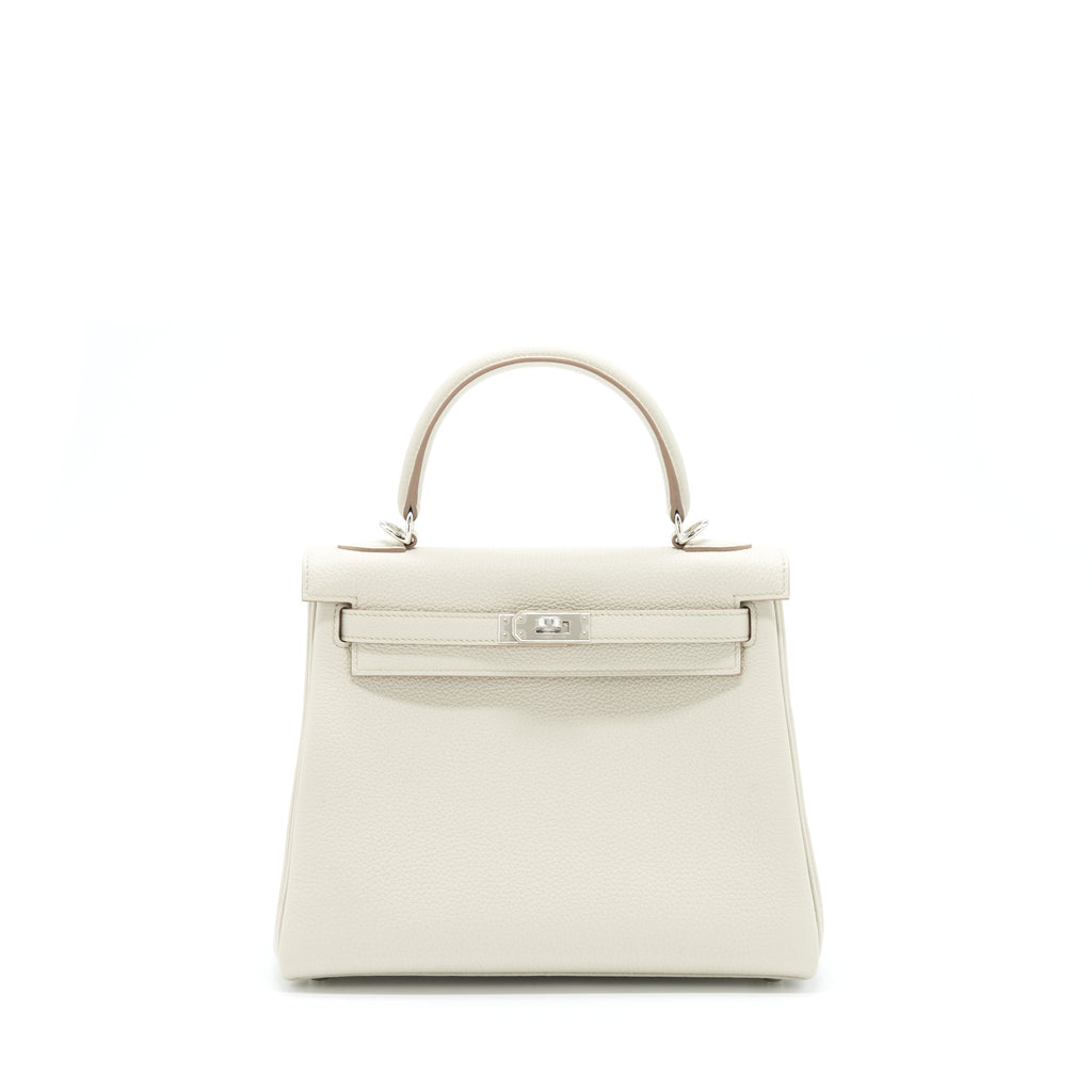 HERMES KELLY 25 RETOURNE TOGO 8L BETON SHW