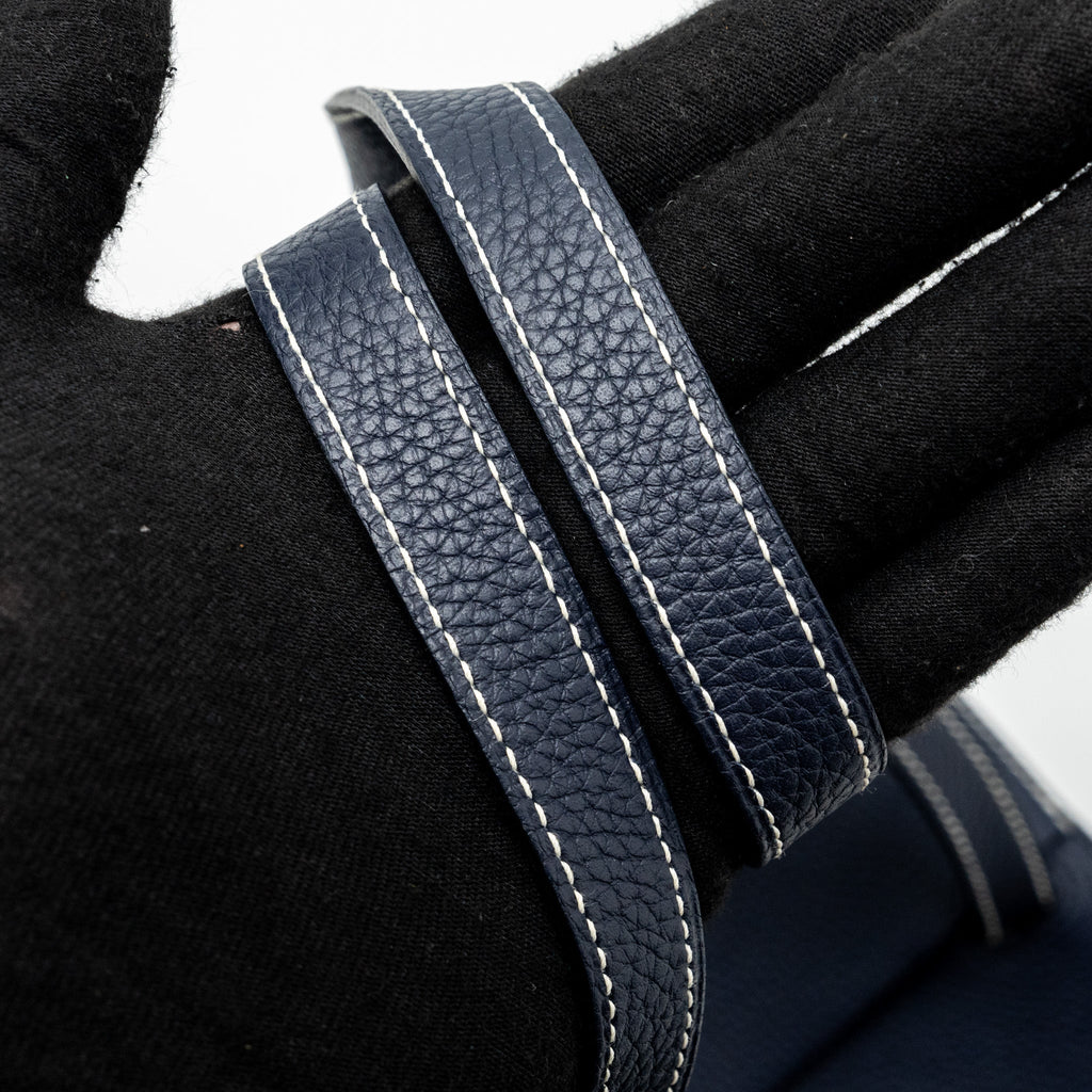 HERMES HALZAN 31 CLEMENCE BLUE NUIT SHW