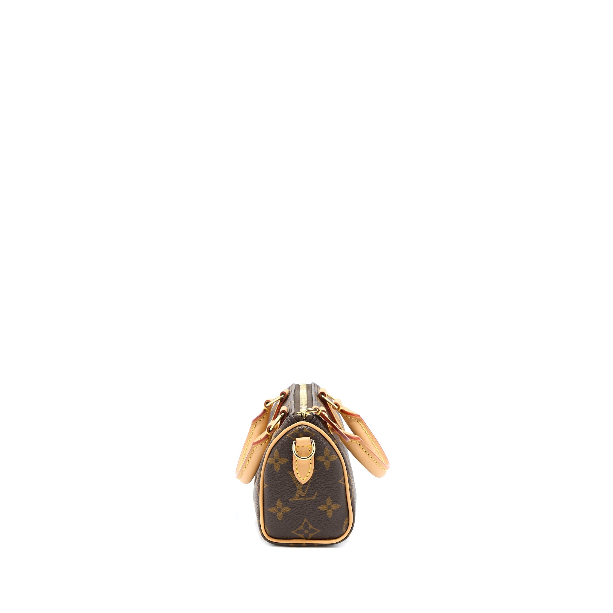 LOUIS VUITTON NANO SPEEDY MONOGRAM CANVAS GHW(NEW VERSION)