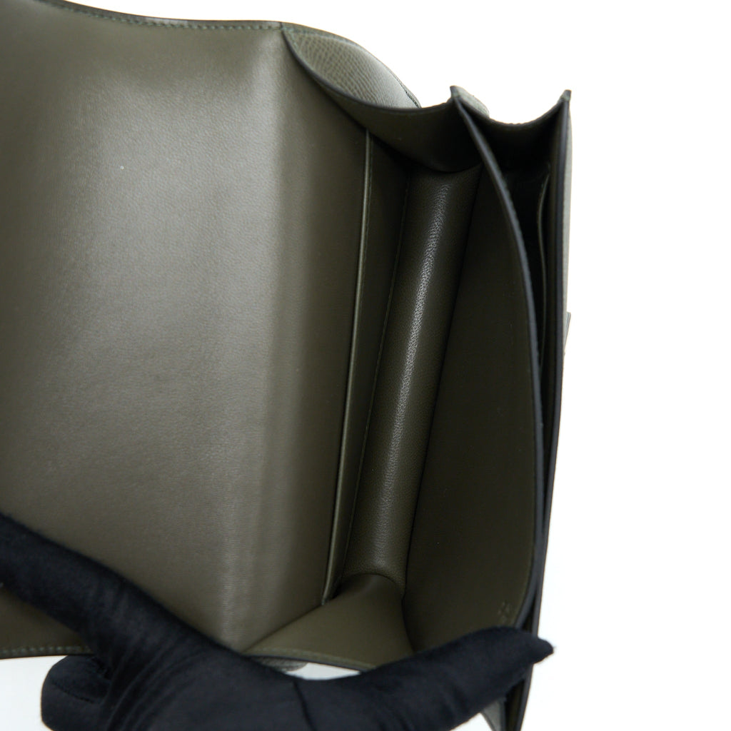 HERMES MINI CONSTANCE EPSOM C6 VERT DE GRIS SHW
