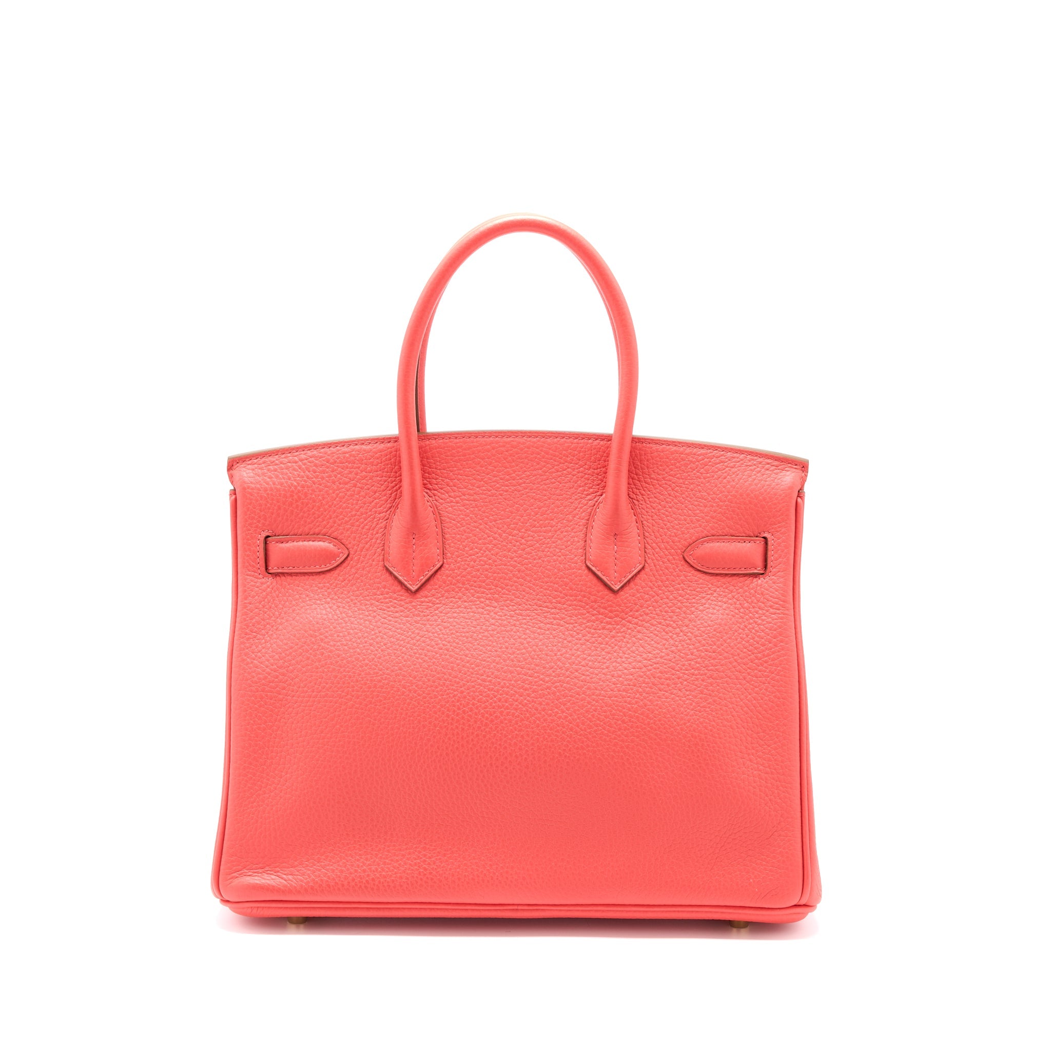 HERMES BIRKIN 30 CLEMENCE T5 ROSE JAIPUR GHW