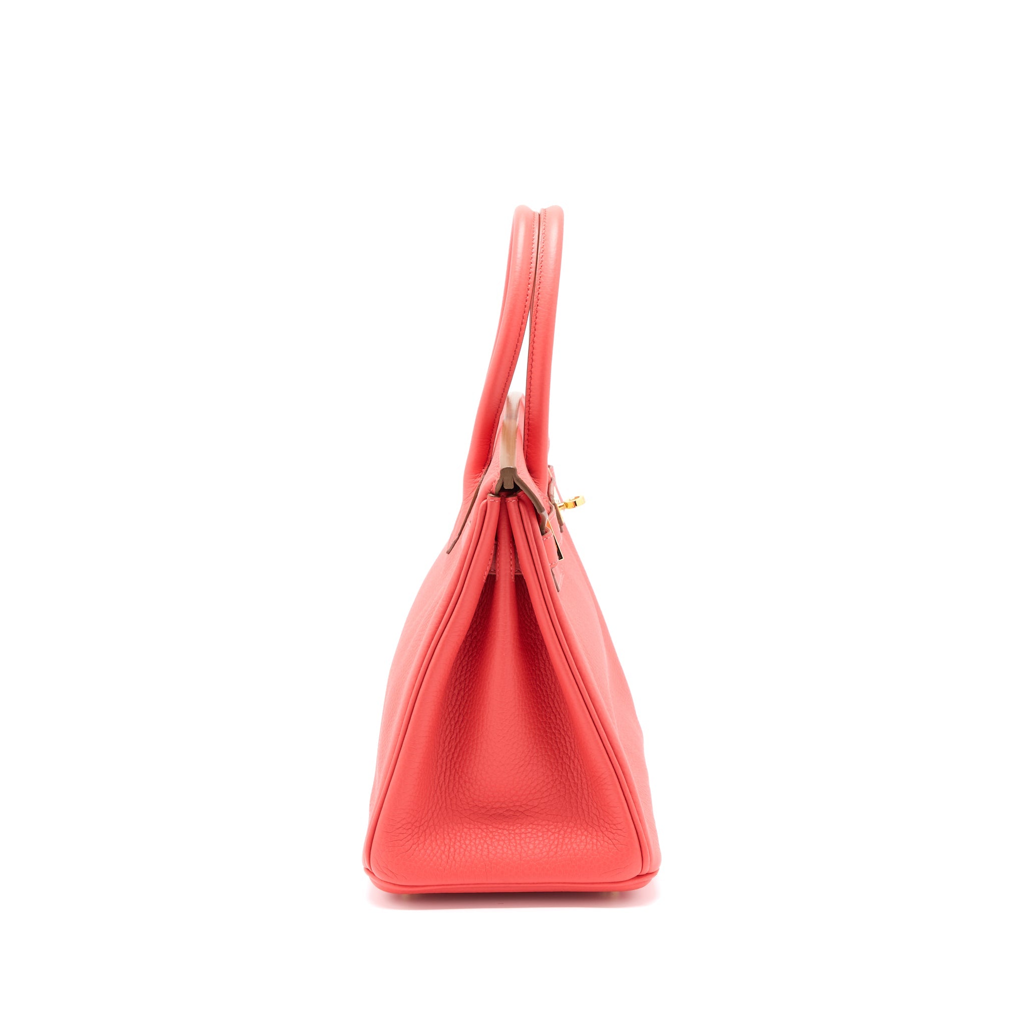 HERMES BIRKIN 30 CLEMENCE T5 ROSE JAIPUR GHW