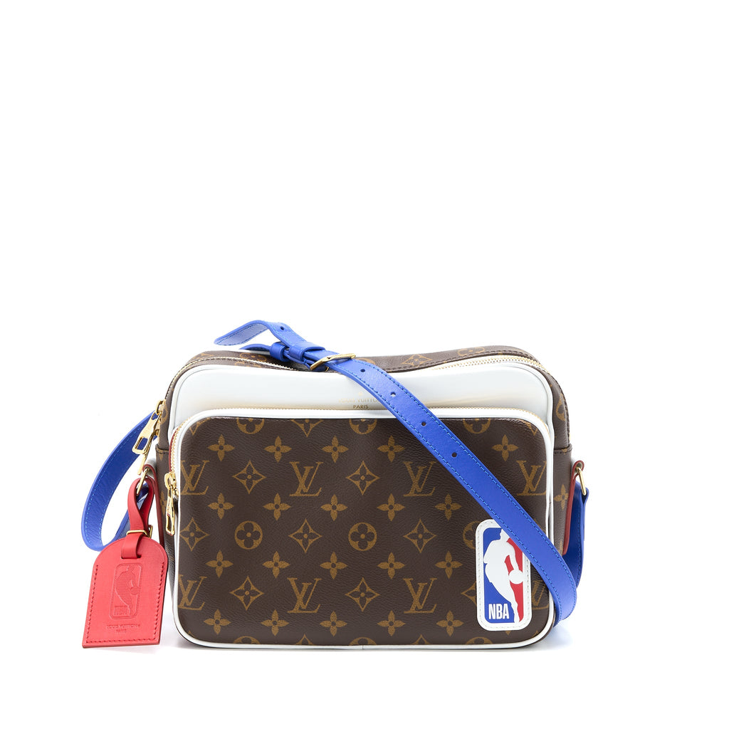 LOUIS VUITTON X NBA NIL MESSENGER MONOGRAM CANVAS GHW