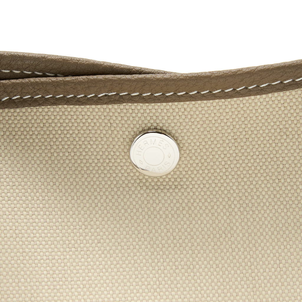 HERMES GARDEN PARTY 36 NEGONDA/CANVAS BETON/ETOUPE SHW