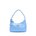 PRADA NYLON SHOULDER BAG BLUE