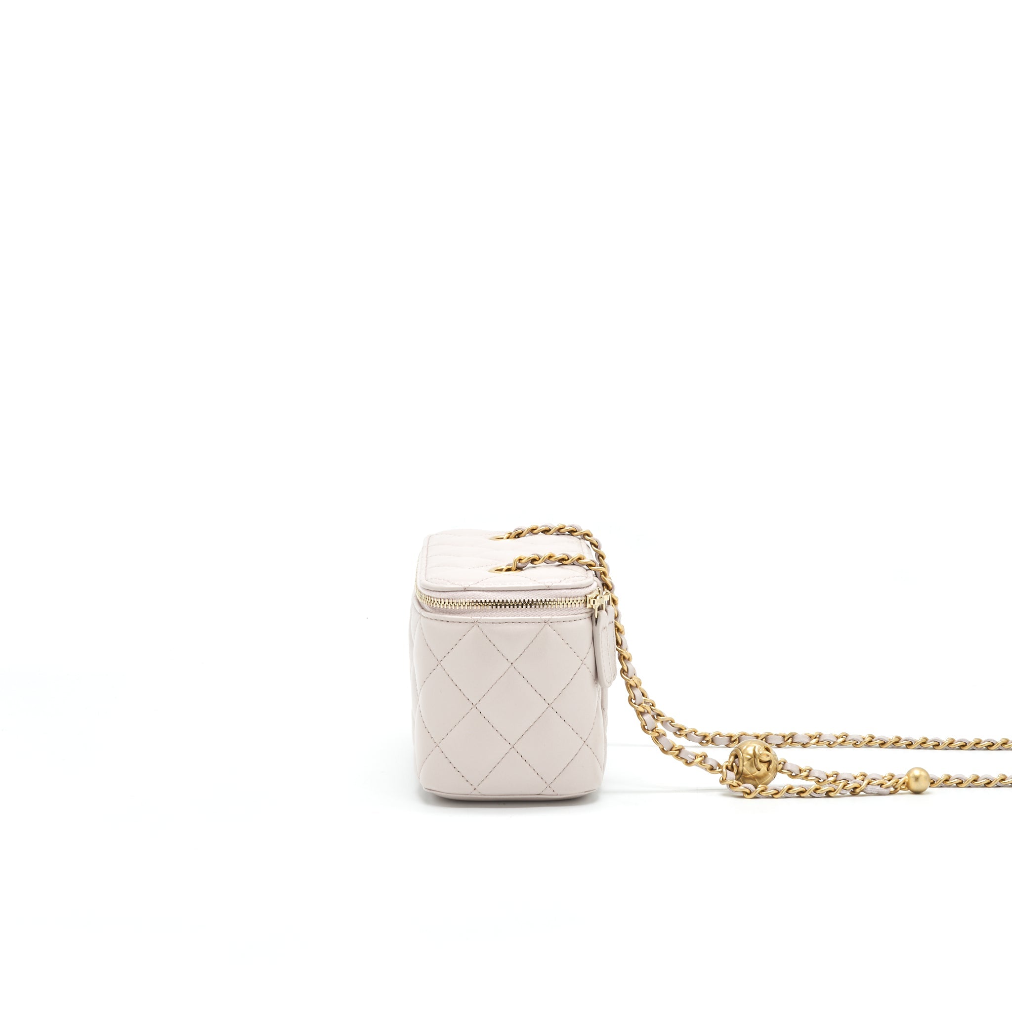 CHANEL 21B LIGHT PURPLE PEARL CRUSH RECTANGULAR VANITY