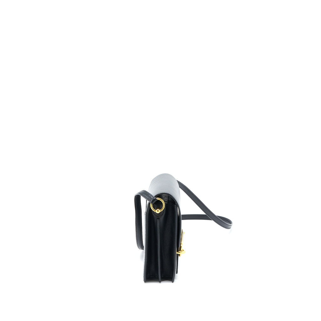 HERMES MINI ROULIS EVERCOLOR BLACK GHW