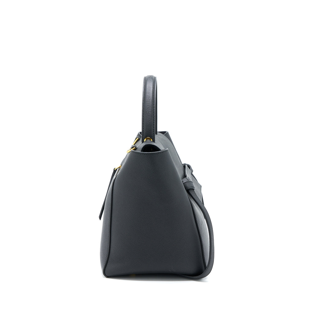 CELINE MINI BELT BAG GRAINED CALFSKIN BLACK GHW