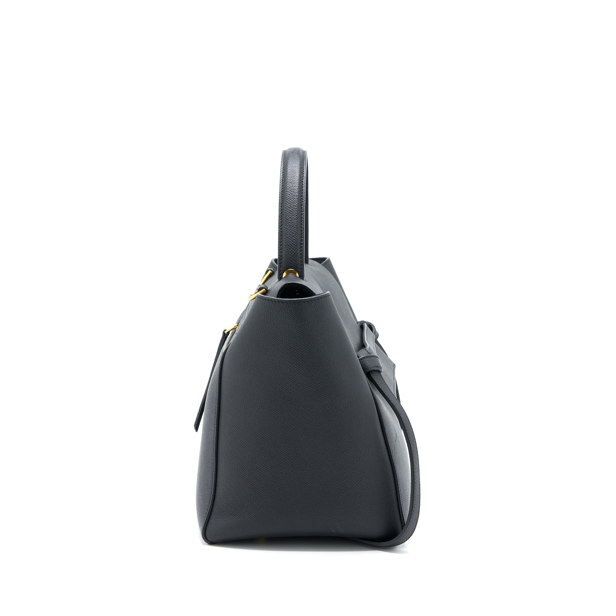 CELINE MINI BELT BAG GRAINED CALFSKIN BLACK GHW