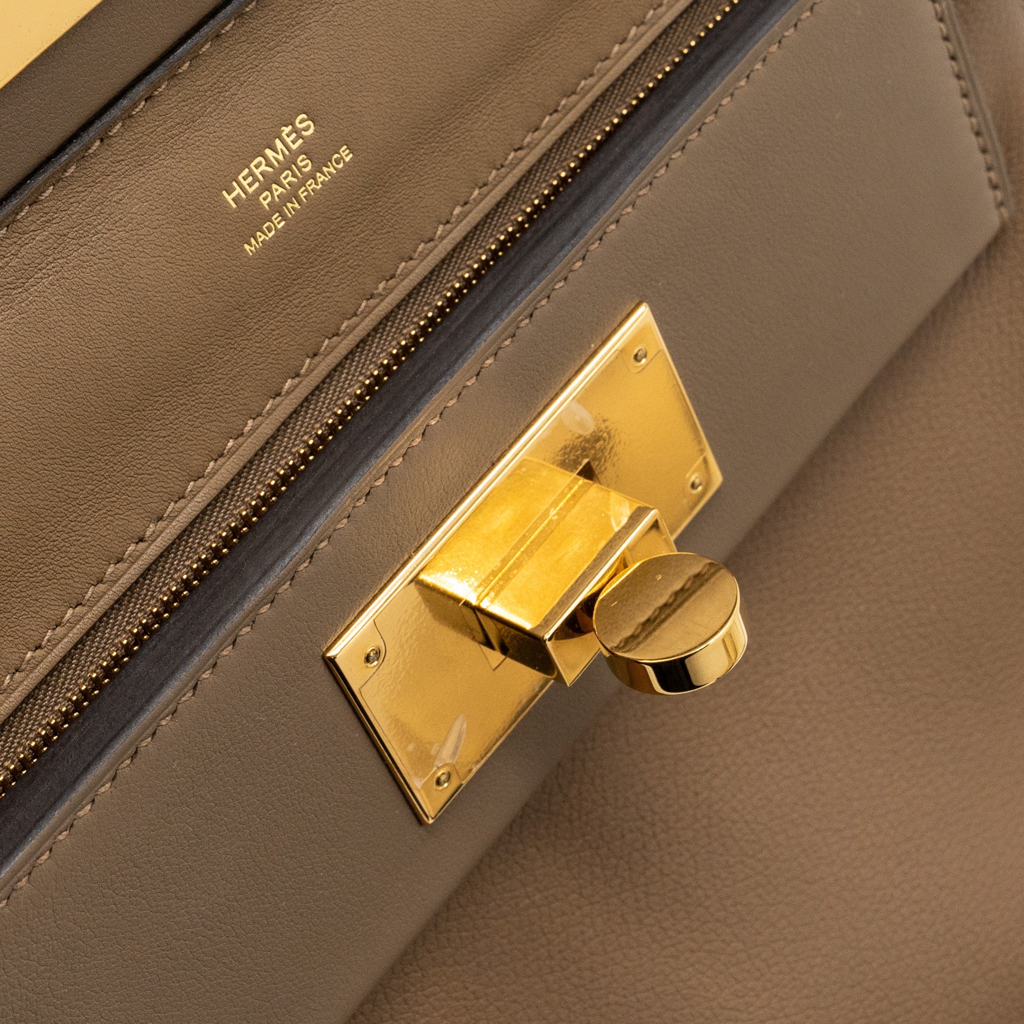 HERMES MINI 24/24 2424-21 EVERCOLOR/SWIFT D0 BEIGE DE WEIMAR GHW