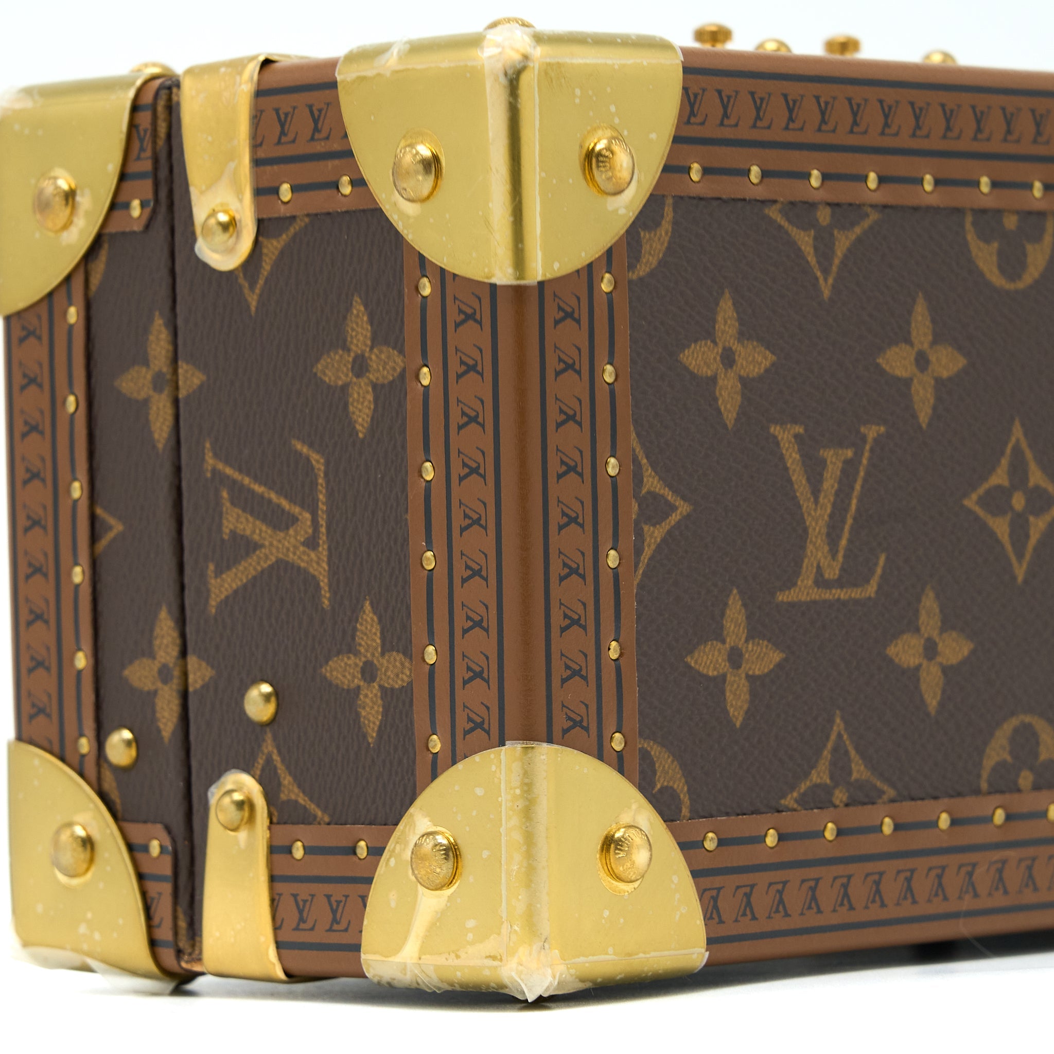 LOUIS VUITTON COFFRET TRESOR 20 MONOGRAM CANVAS GHW