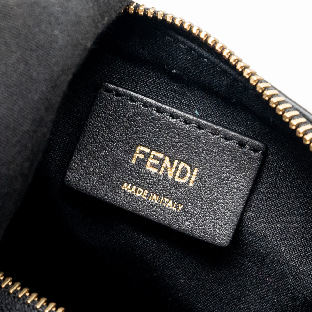 FENDI SMALL FENDIGRAPHY BAG CALFSKIN BLACK GHW