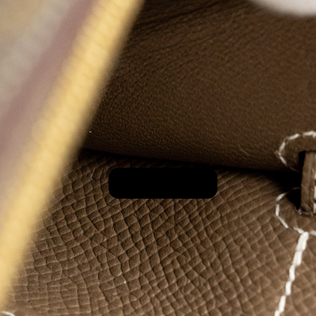 HERMES KELLY TO GO EPSOM ETOUPE GHW