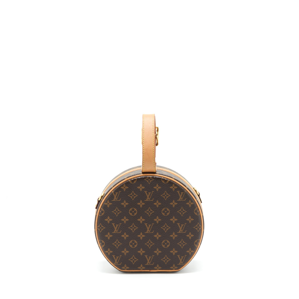 LOUIS VUITTON PETITE BOITE CHAPEAU MONOGRAM CANVAS GHW