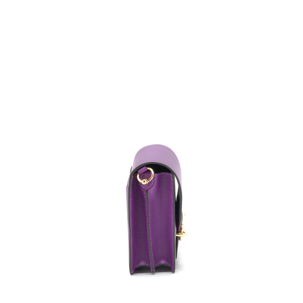 HERMES MINI ROULIS EVERLCOLOR P9 ANEMONE GHW