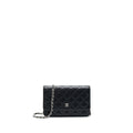 CHANEL WALLET ON CHAIN WOC IN CAVIAR SHW