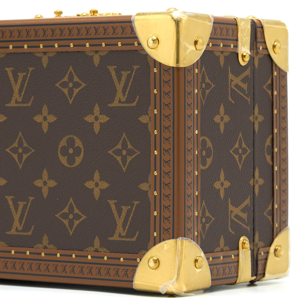 LOUIS VUITTON COFFRET TRESOR 24 MONOGRAM CANVAS GHW
