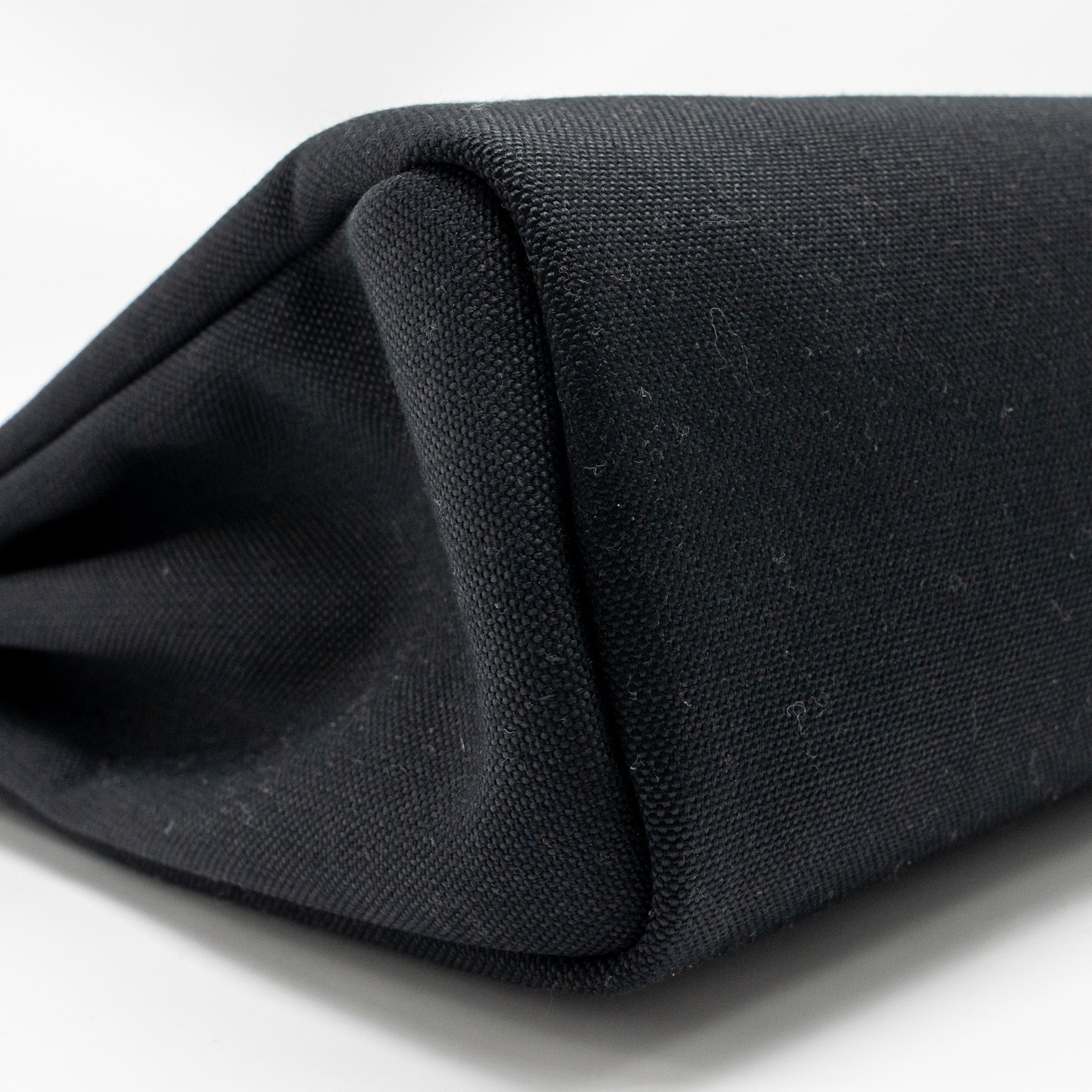 HERMES HERBAG 31 ZIP BAG CANVAS/ CACHE HUNTER LEATHER BLACK GHW