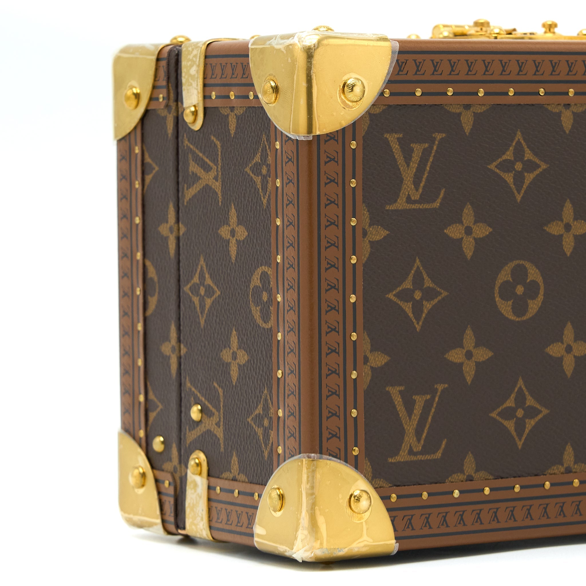 LOUIS VUITTON COFFRET TRESOR 24 MONOGRAM CANVAS GHW