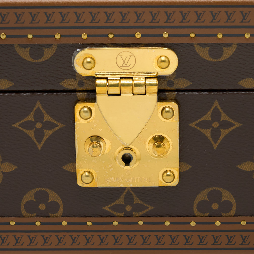 LOUIS VUITTON COFFRET TRESOR 24 MONOGRAM CANVAS GHW