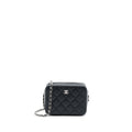 CHANEL MINI CAMERA CASE CAVIAR BLACK SHW
