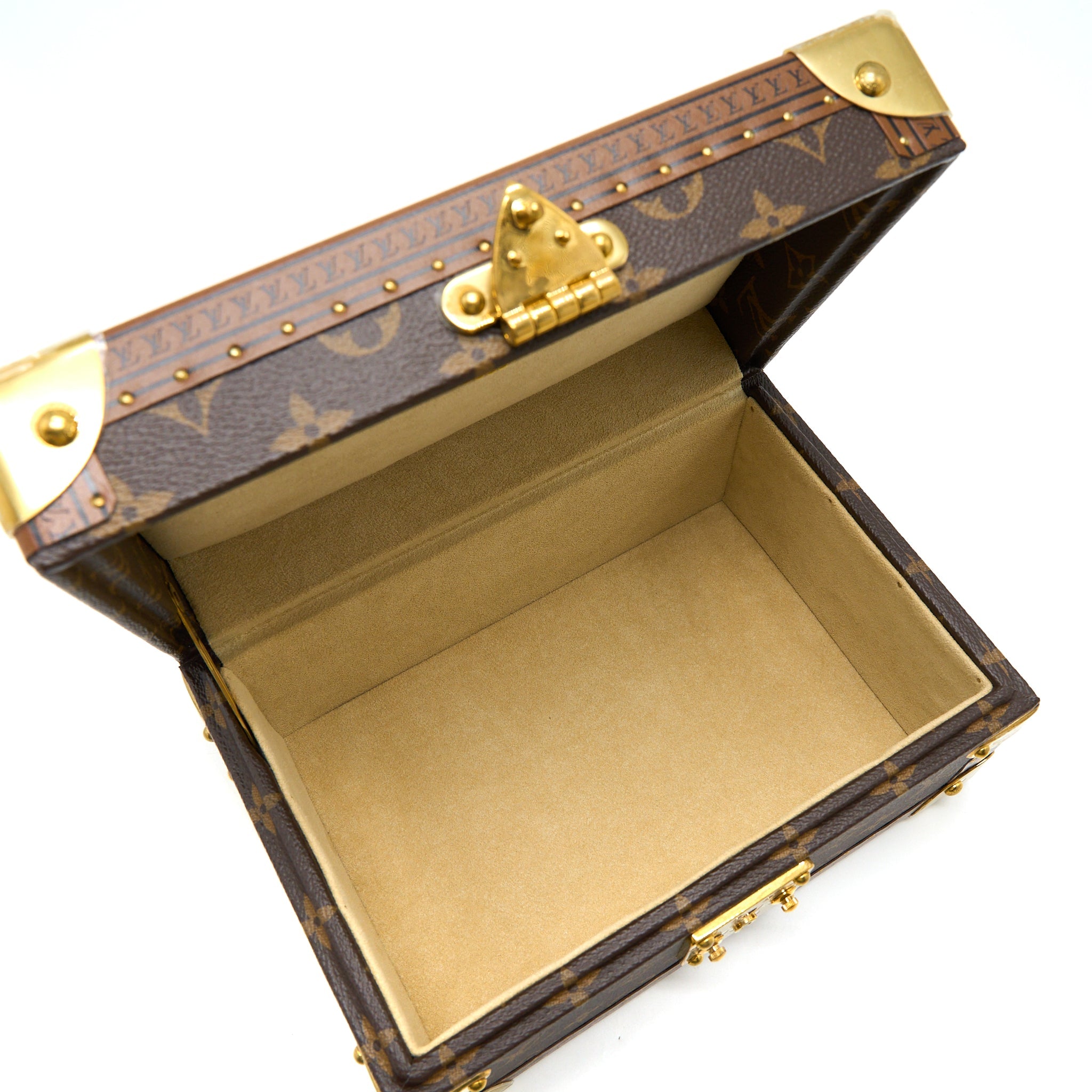 LOUIS VUITTON COFFRET TRESOR 24 MONOGRAM CANVAS GHW