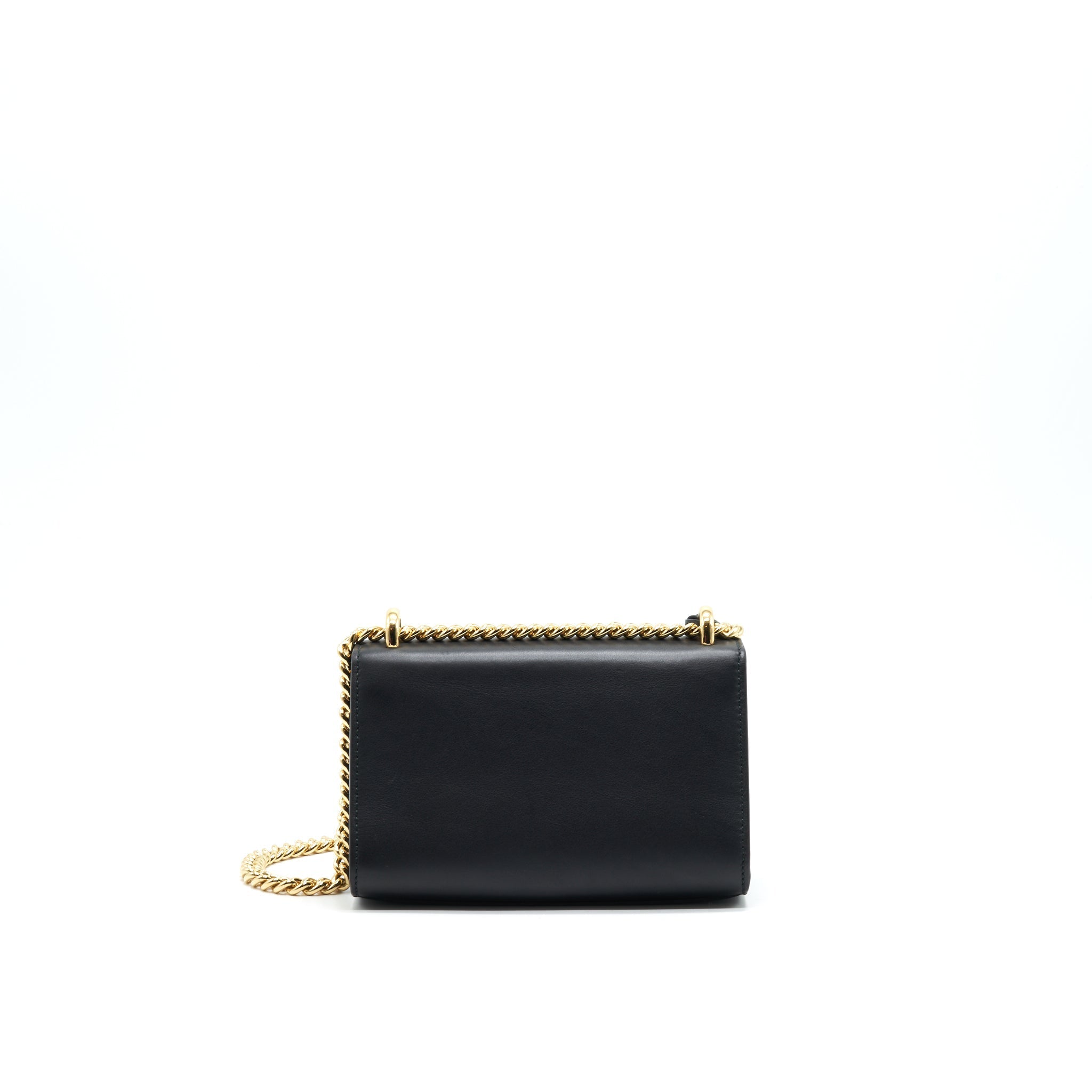 GUCCI LIMITED EDITION PADLOCK CHAIN BAG BLACK