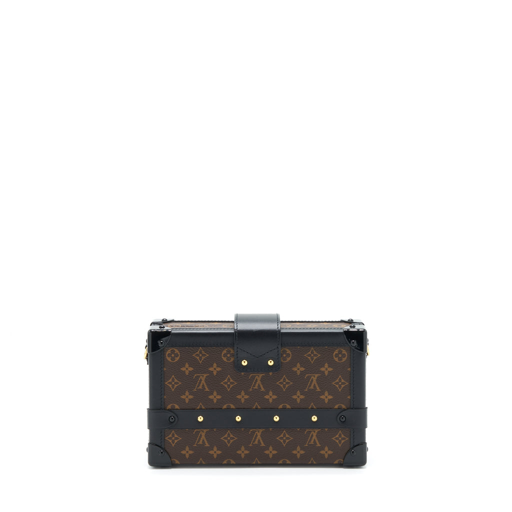 LOUIS VUITTON PETITE MALLE MONOGRAM CANVAS AND LEATHER GHW