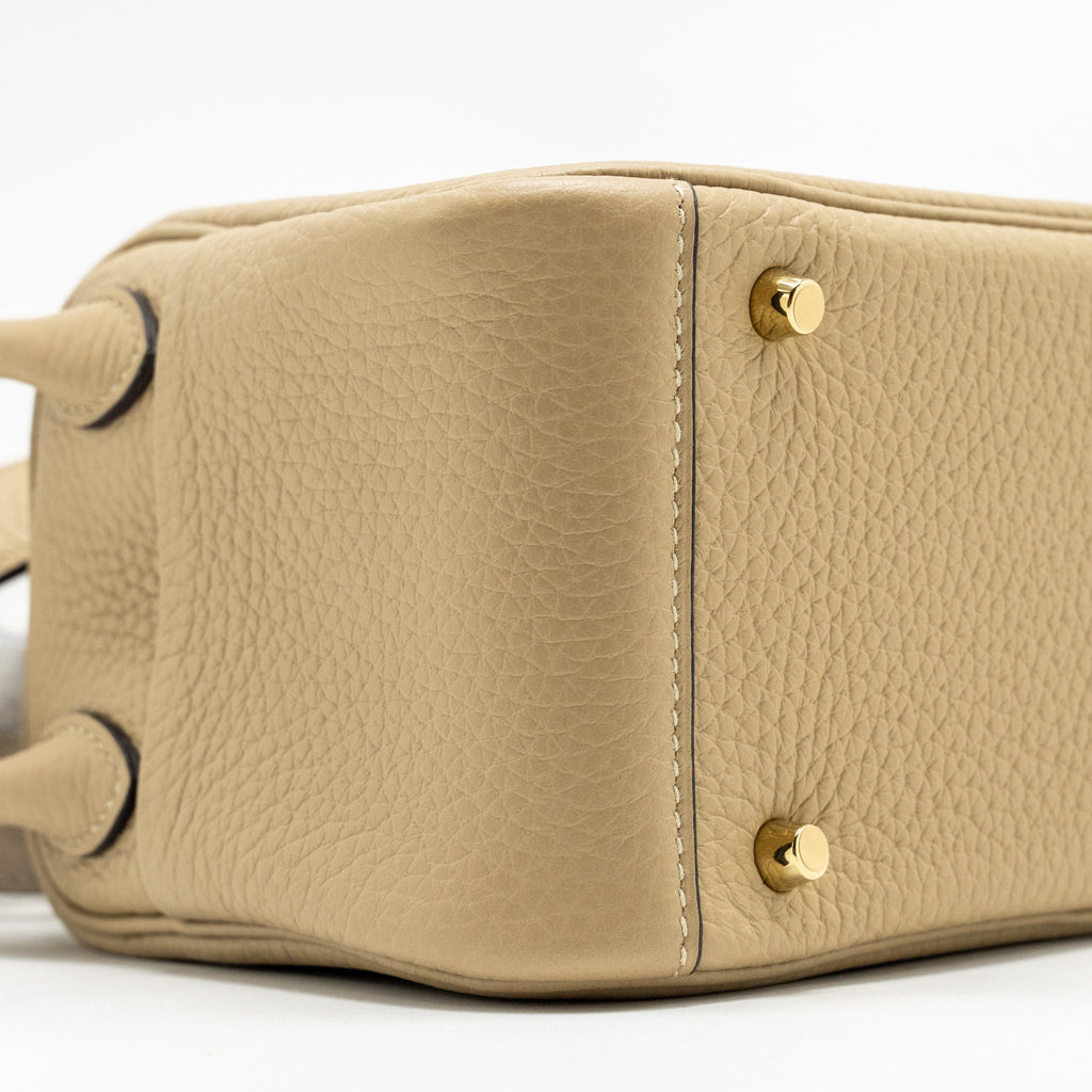 HERMES MINI LINDY CLEMENCE TRENCH GHW